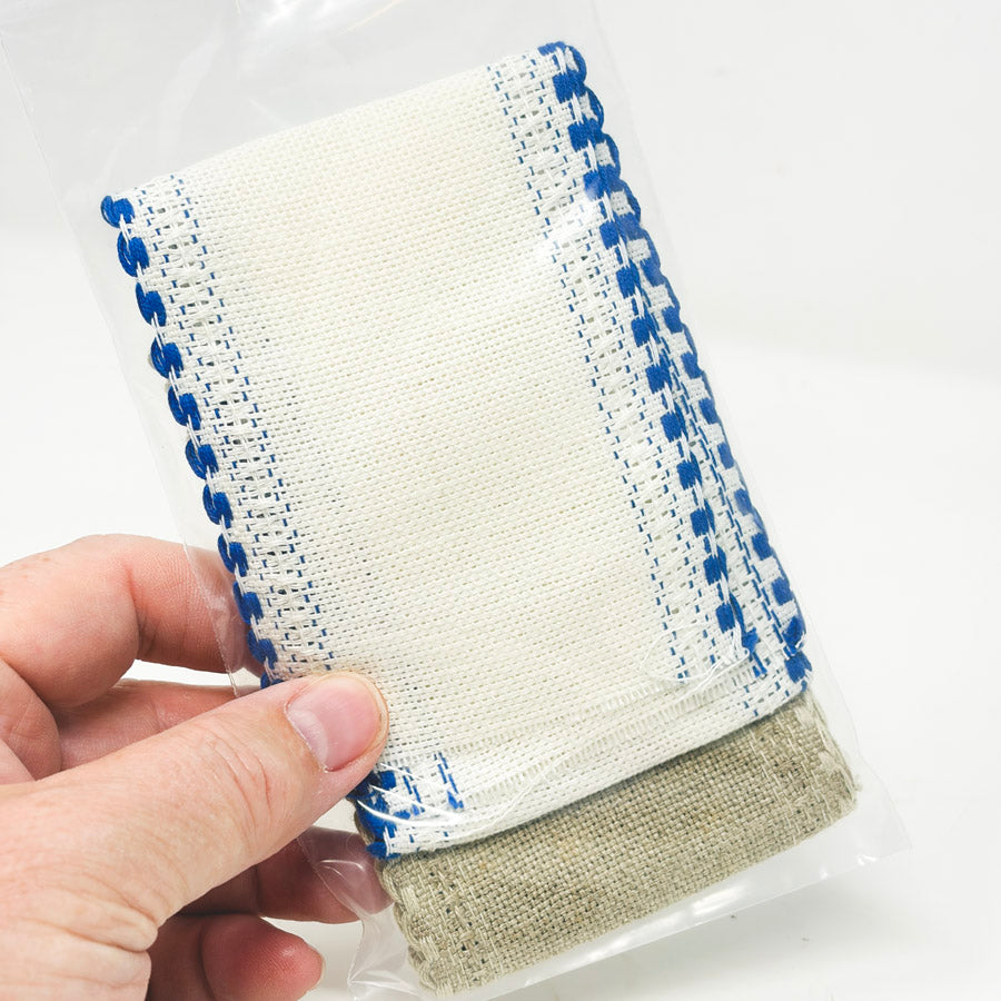 Fine Count Scallop Edge Linen Banding Bundle (2)