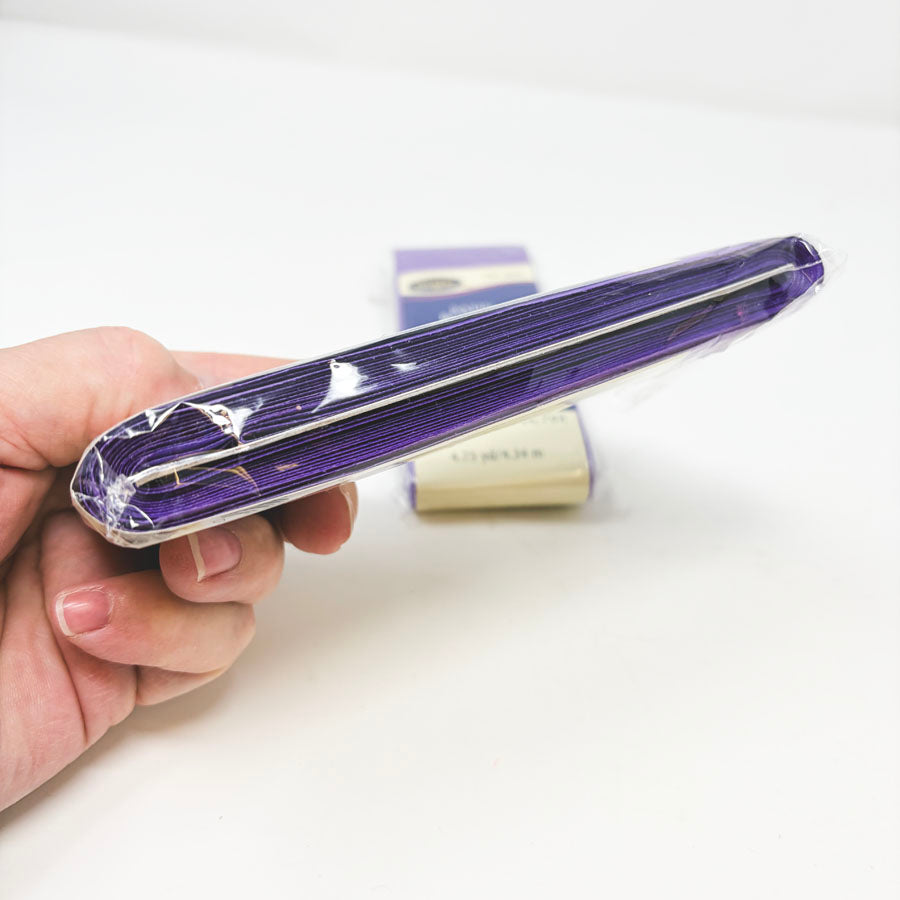 Wrights Satin Blanket Binding - Purple (1)