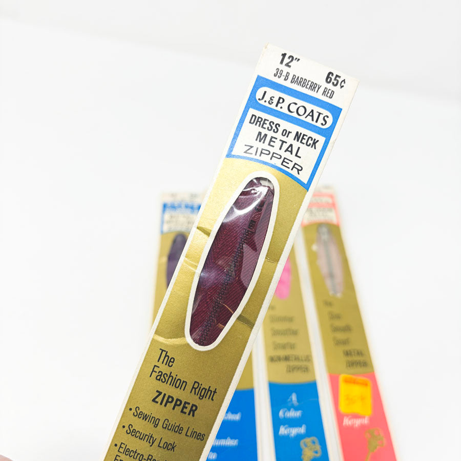 J & P Coats Dress - Neck Zippers