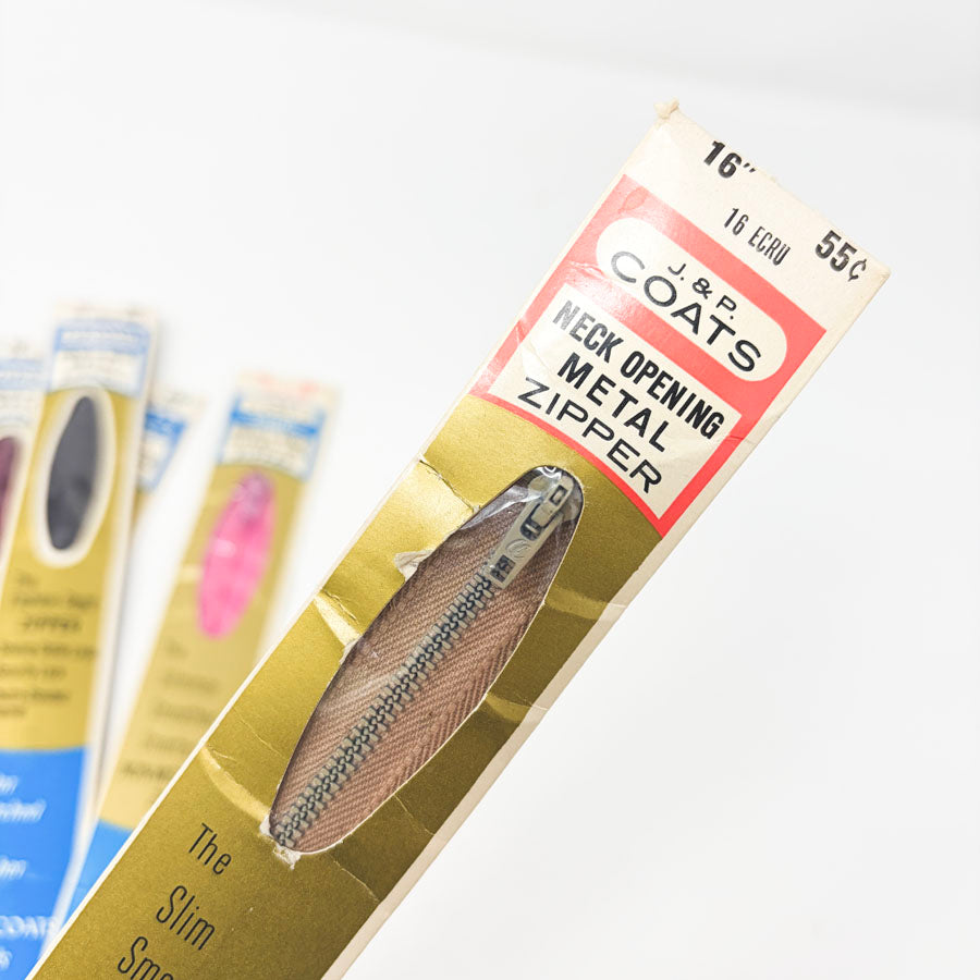 J & P Coats Dress - Neck Zippers