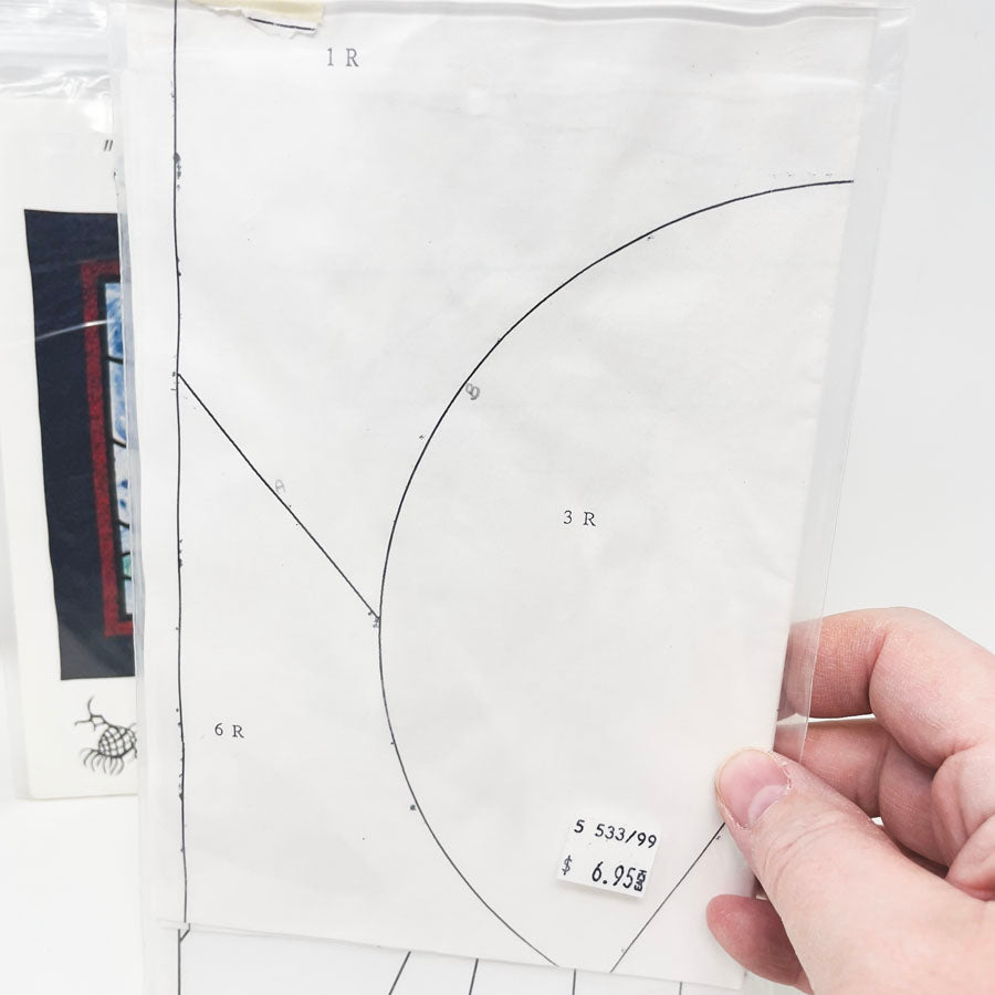 Mace Motif Stained Glass Quilt Patterns - Pick a Design