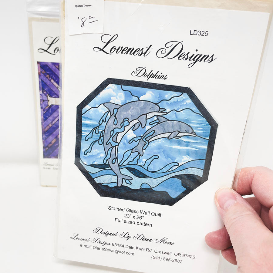 Lovenest Designs Stained Glass Quilt Patterns - Pick a Design