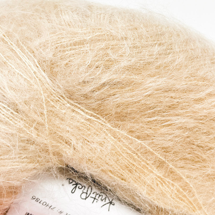 Knit Picks Aloft Mohair/Silk Yarn – Oat