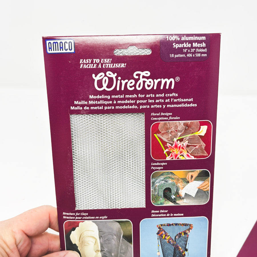 Amaco Wire Form - Contour or Sparkle Mesh