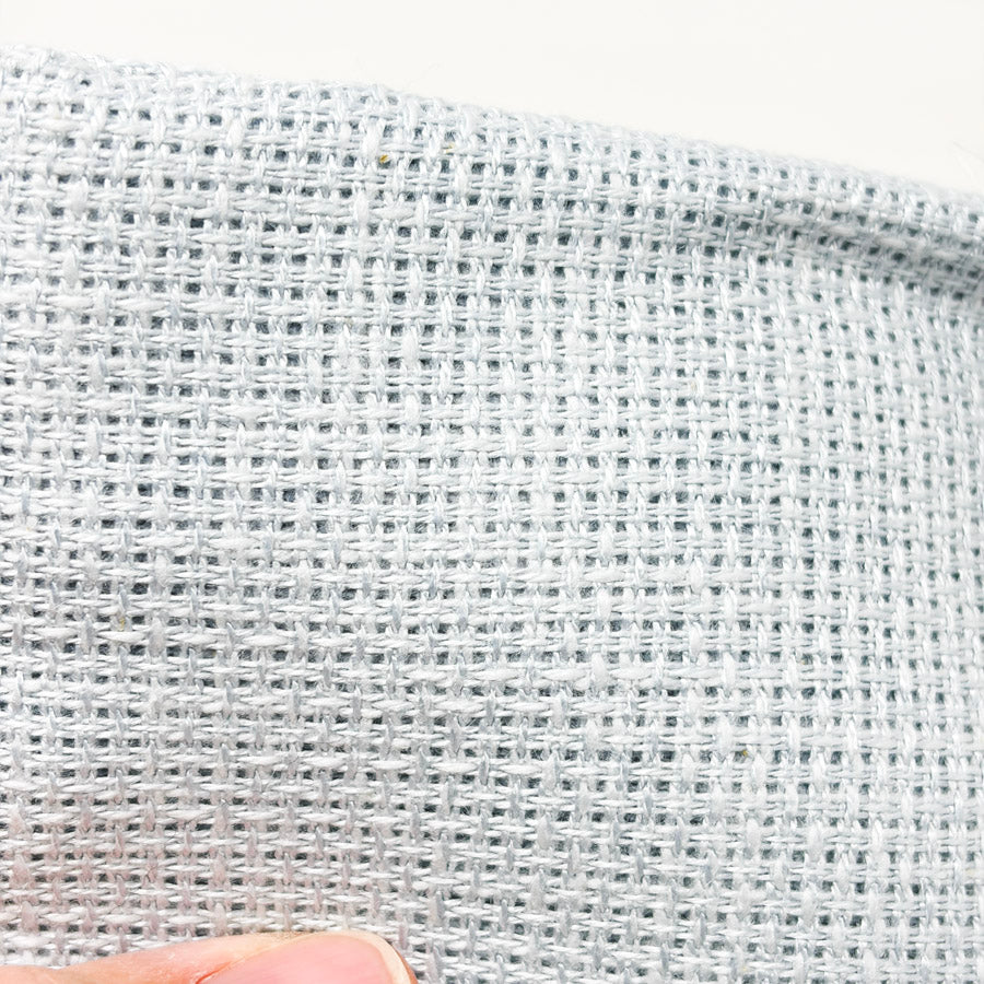 10 Count Rustic Lt Blue Open Weave Fabric – 18" x 26"