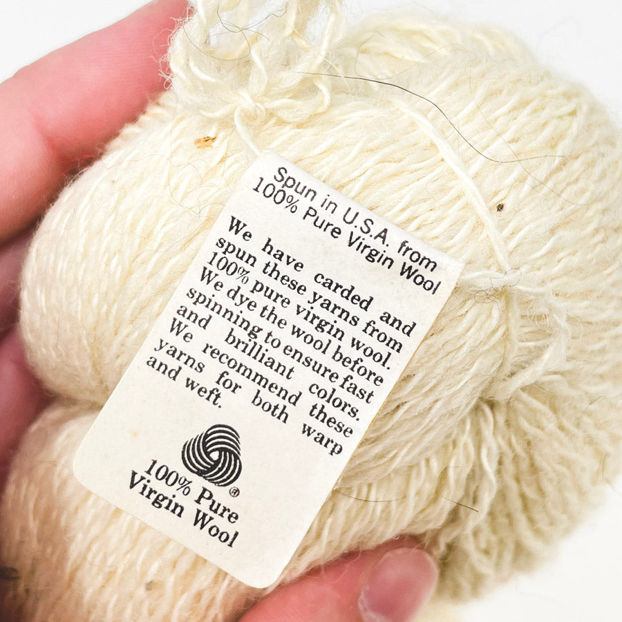Trillium Yarns Wool Yarn - Gardenia