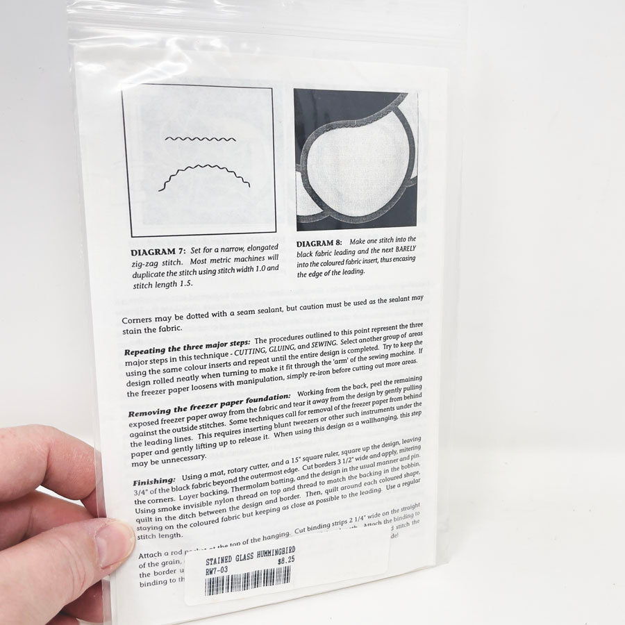 Ravenwood Designs Stained Glass Quilt Patterns - Pick a Design