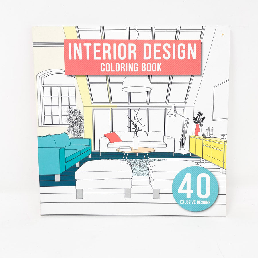 "Interior Design" Coloring Book