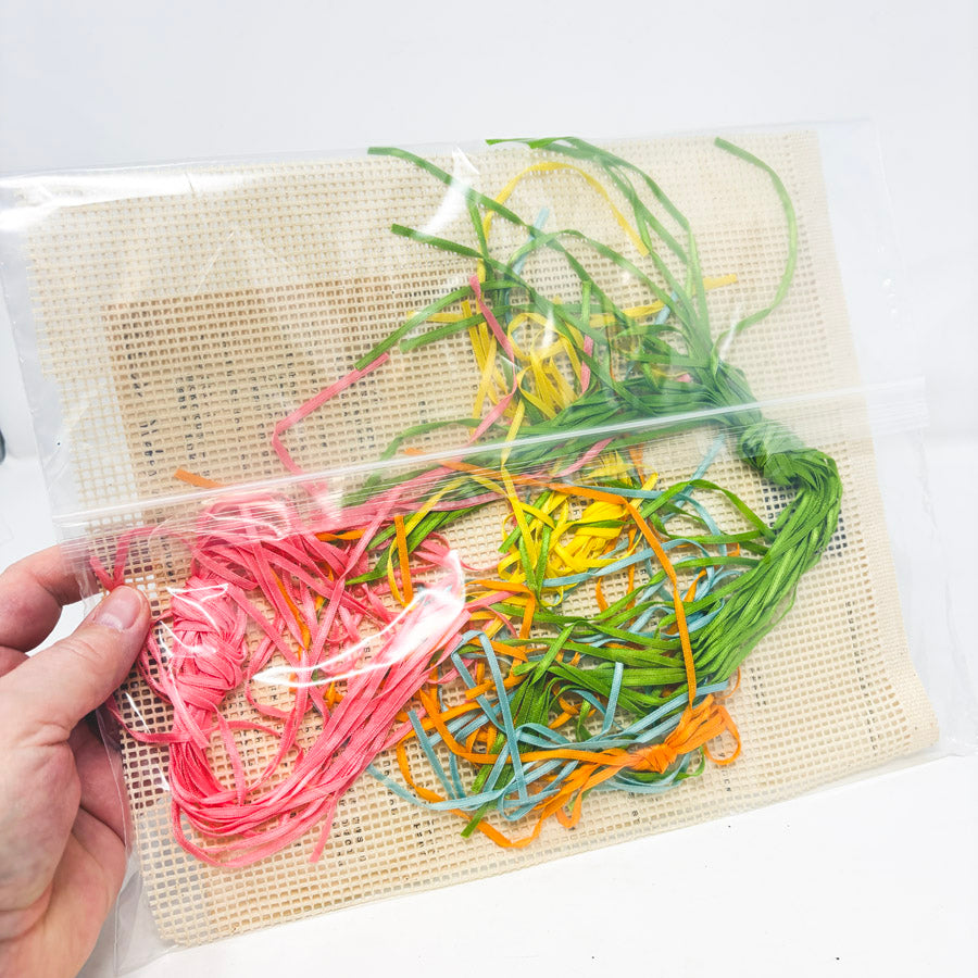 Ribbonpoint Sampler Needlework Kit