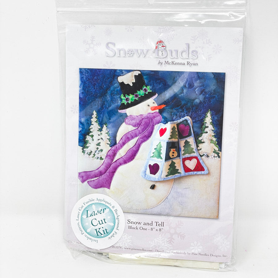 Pine Needles Snowbuds "Snow and Tell" Kit by McKenna Ryan