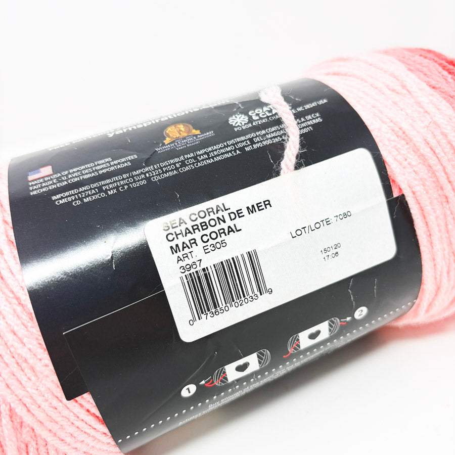 Red Heart Super Saver Ombre Yarn – Sea Coral