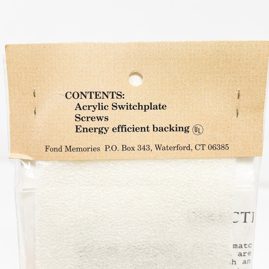 Acrylic Switchplates