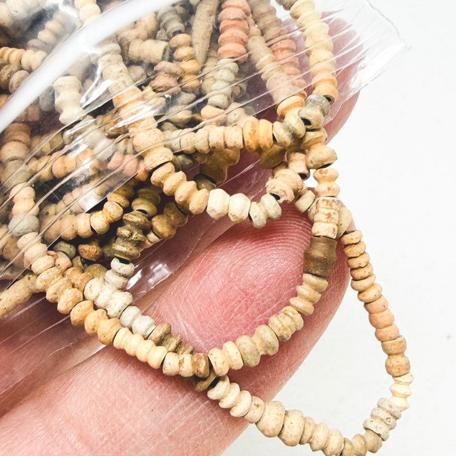 Asst Small Wood Beads