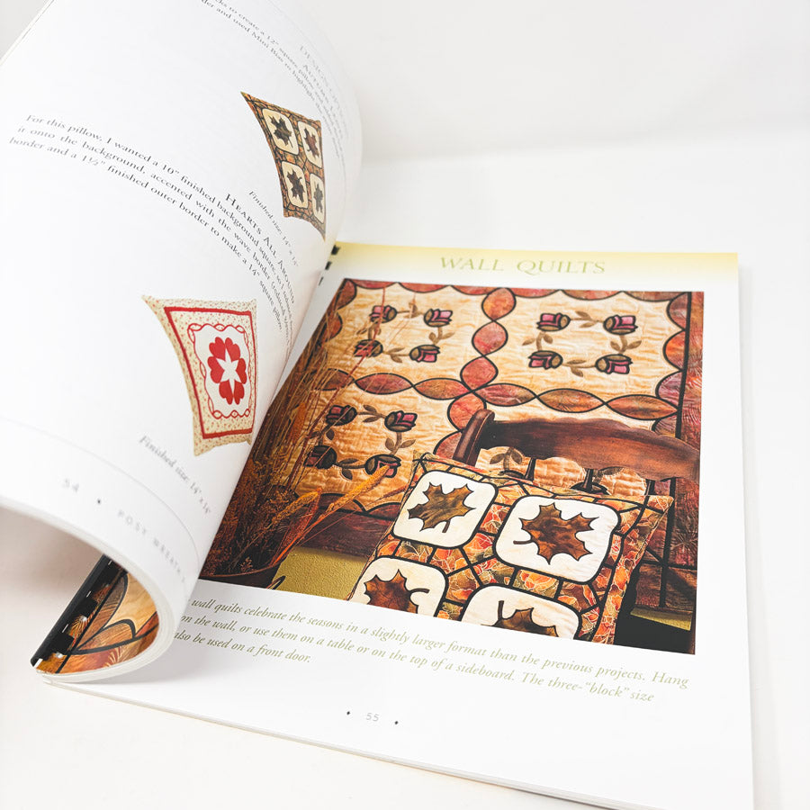 Seasonal Quilts Using Quick Bias by Gretchen K. Hudock
