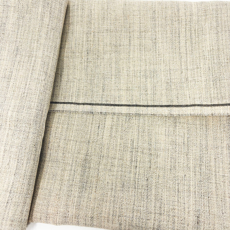 25" x 58" Stiff/Rough Weave Tan Fabric