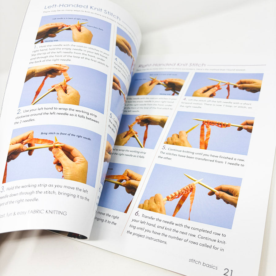 Fast, Fun, and Easy Fabric Knitting by Cyndy Lyle Rymer