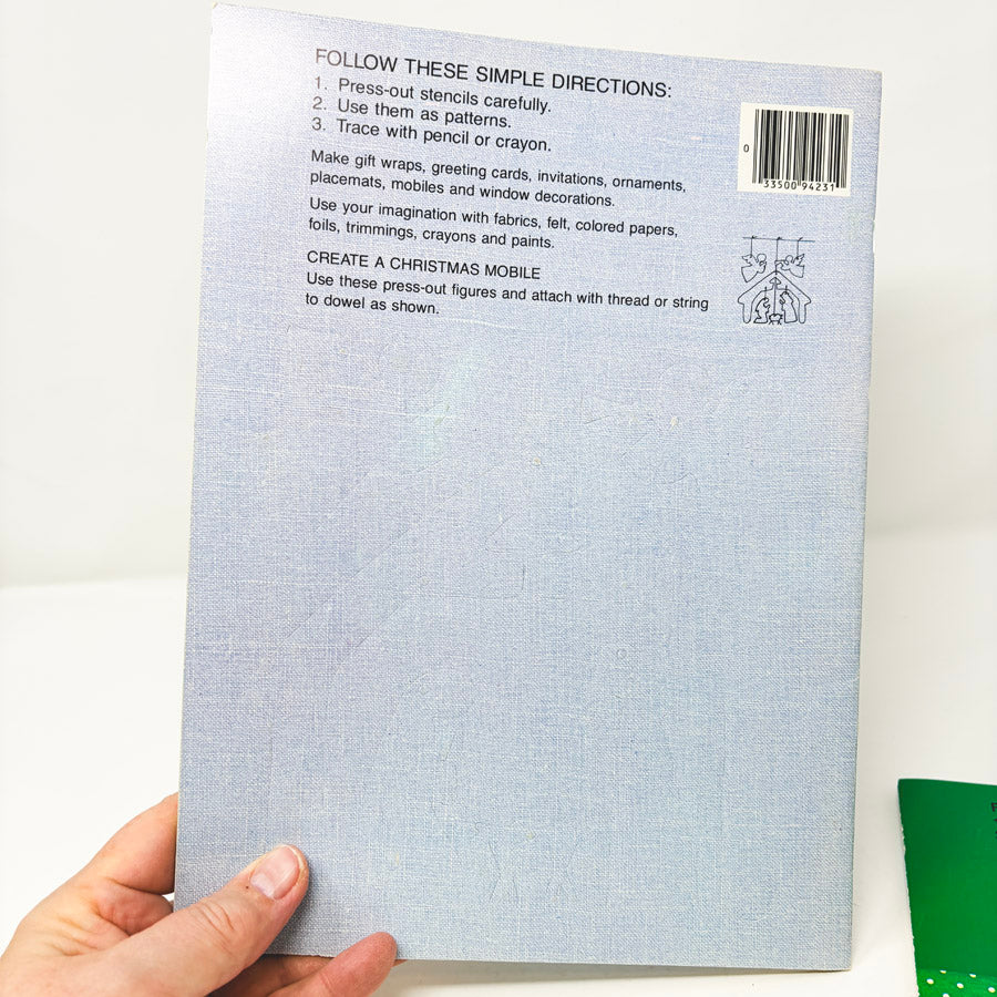 Vintage Whitman Holiday Stencil Books