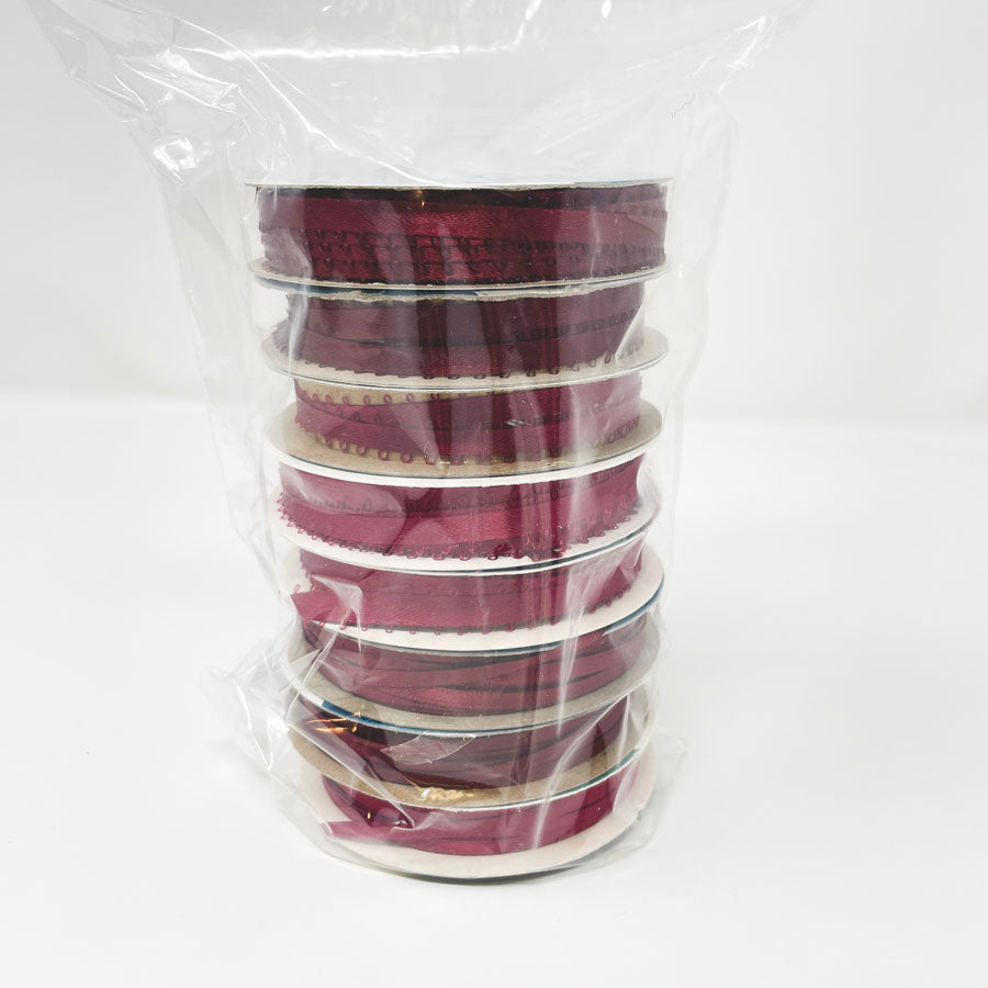 Burgundy Ribbon Bundle