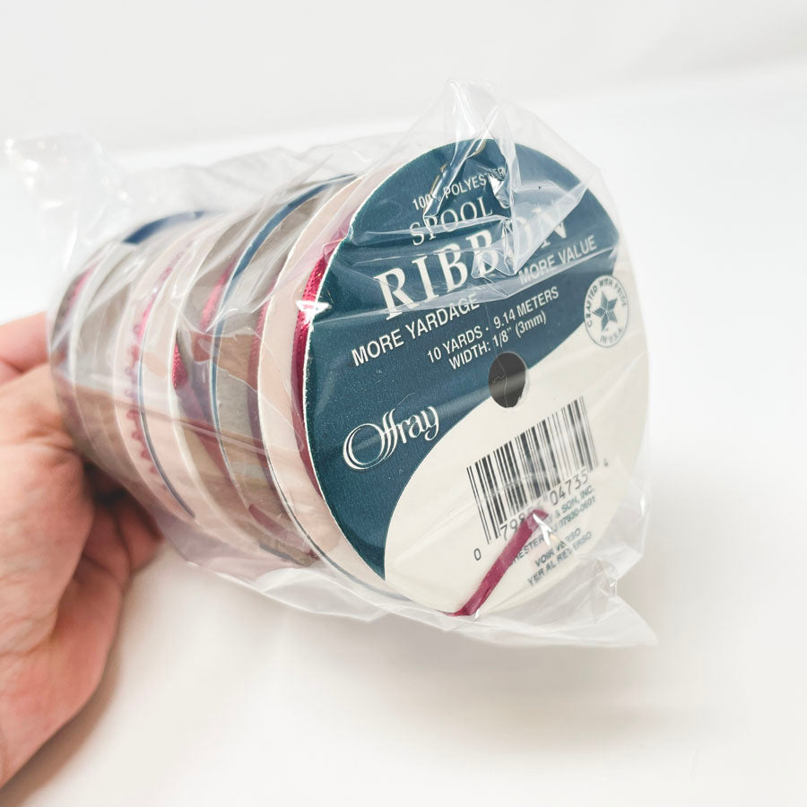 Burgundy Ribbon Bundle