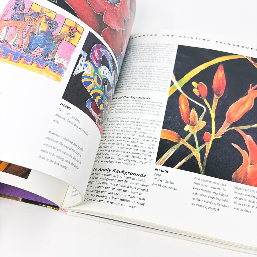 The Complete Book of Silk Painting by Diane Tuckman and Jan Janas