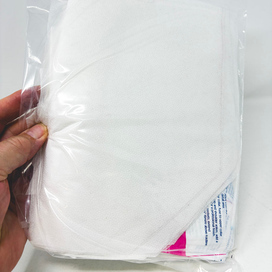 9" x 12" Bag of Lightweight Fusible Interfacing