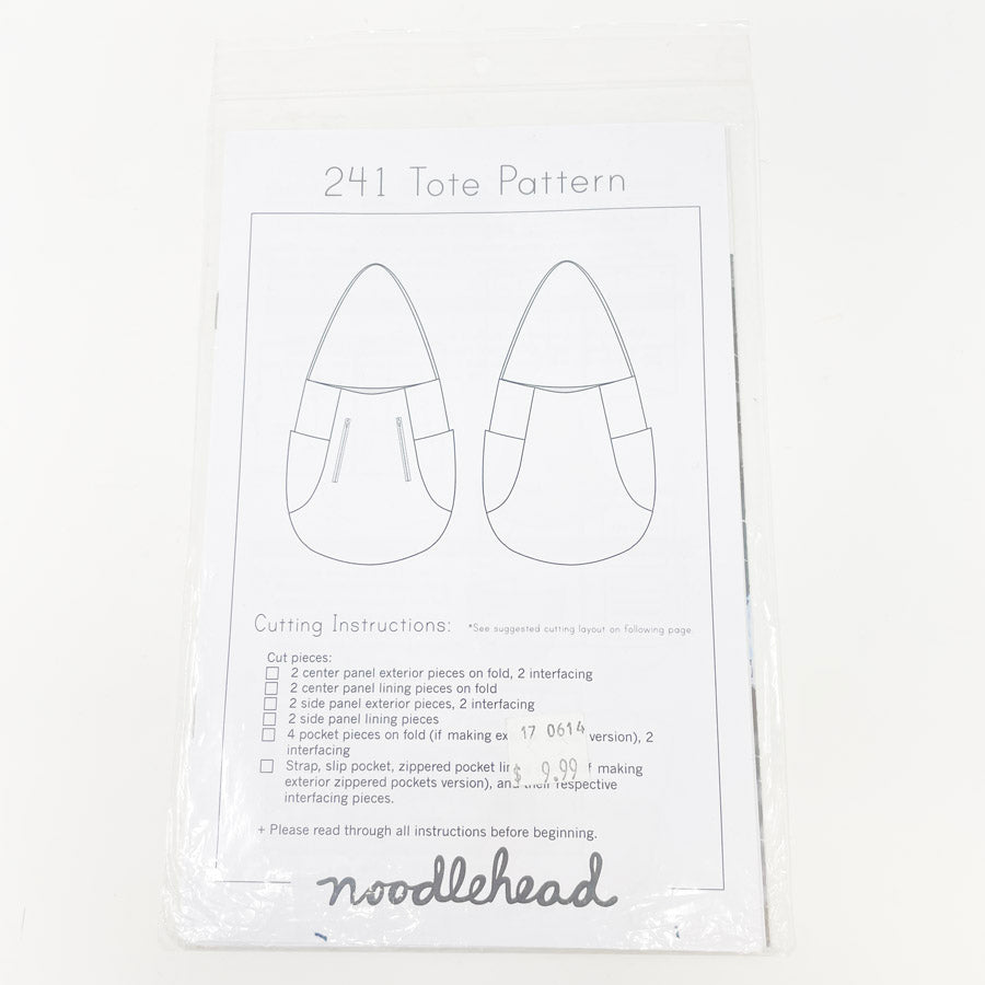 241 Tote Sewing Pattern by Noodlehead