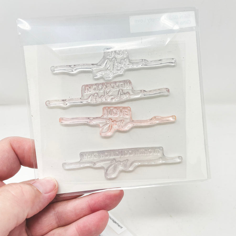 Gina K Small Clear Stamps - Pick a Design