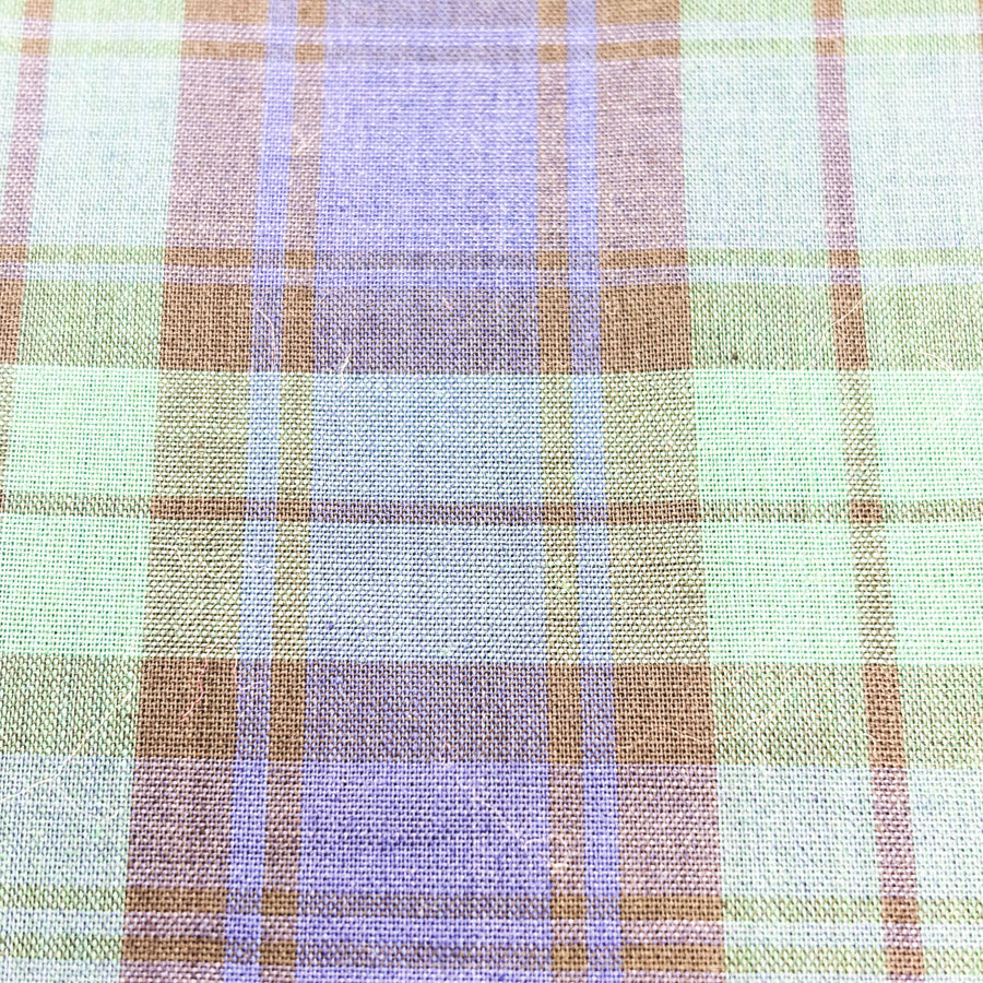 2.5 Yds x 44" Black Watch Tartan Woven Fabric