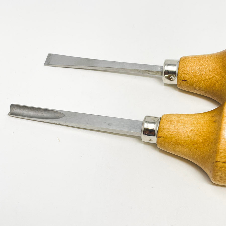 Set of Walnut Hallow Palm Chisels
