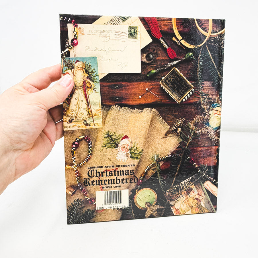 Leisure Arts Christmas Remembered Cross Stitch Pattern Book Series
