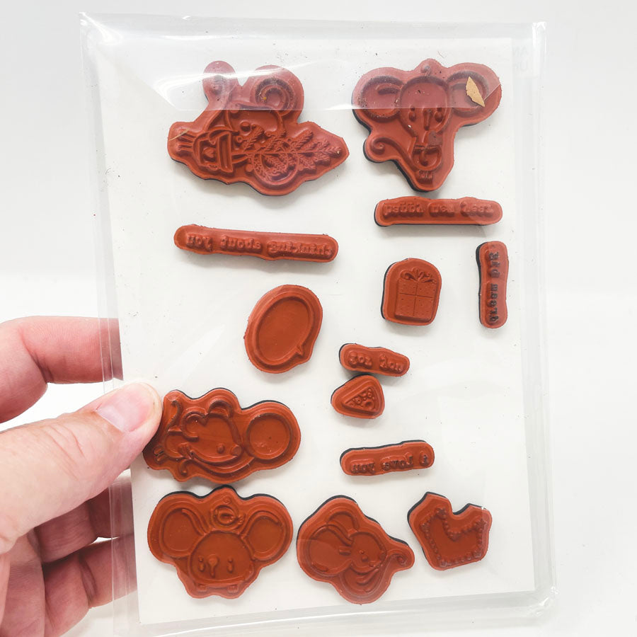 Unity Cling Stamps - A Little Mousy