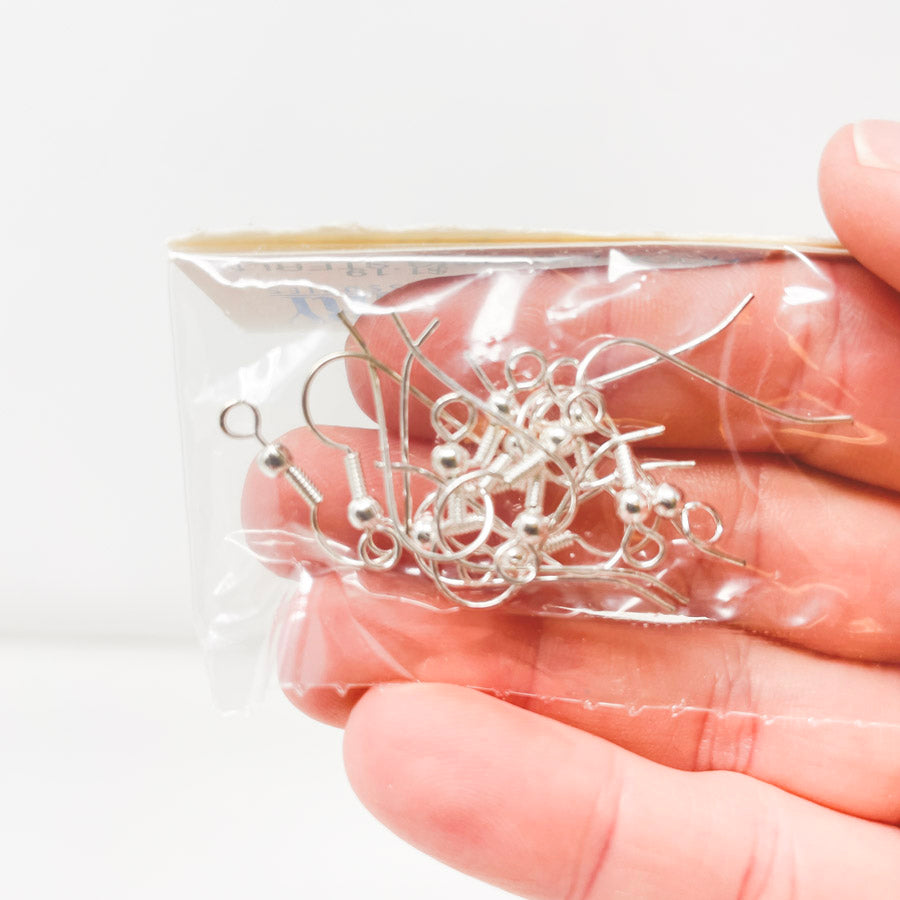 Jewelry Accents Fish Hook Sterling Silver Earrings