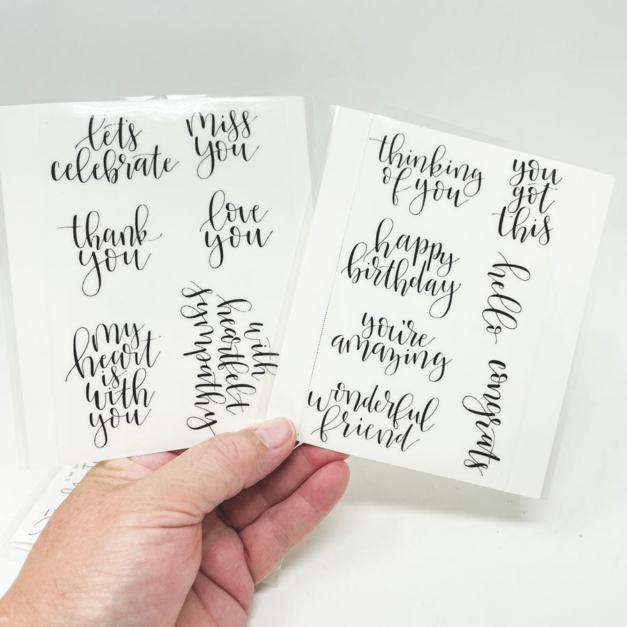 Papertrey Cling Stamps