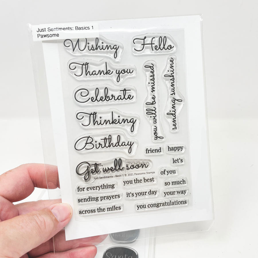 Pawsome Cling Stamps