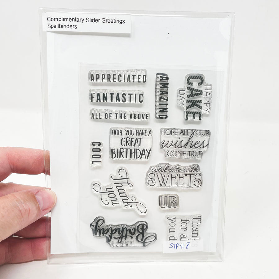 Spellbinders Clear Stamp - Pick a Design