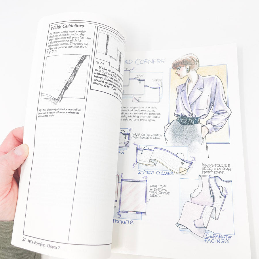 ABCs of Serging by Tammy Young and Lori Bottom