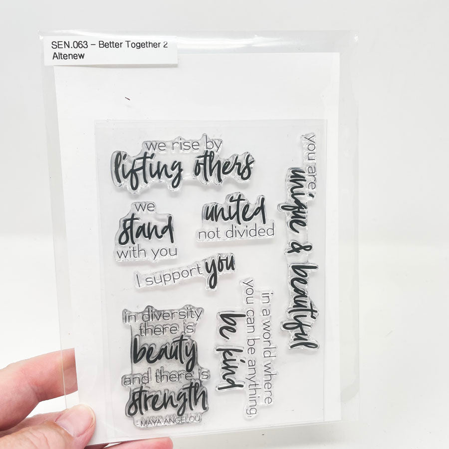 Better Together 2 Clear Stamps by Altenew