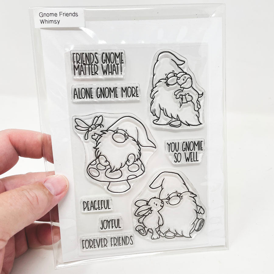 Gnome Friends - Clear Stamp by Whimsy