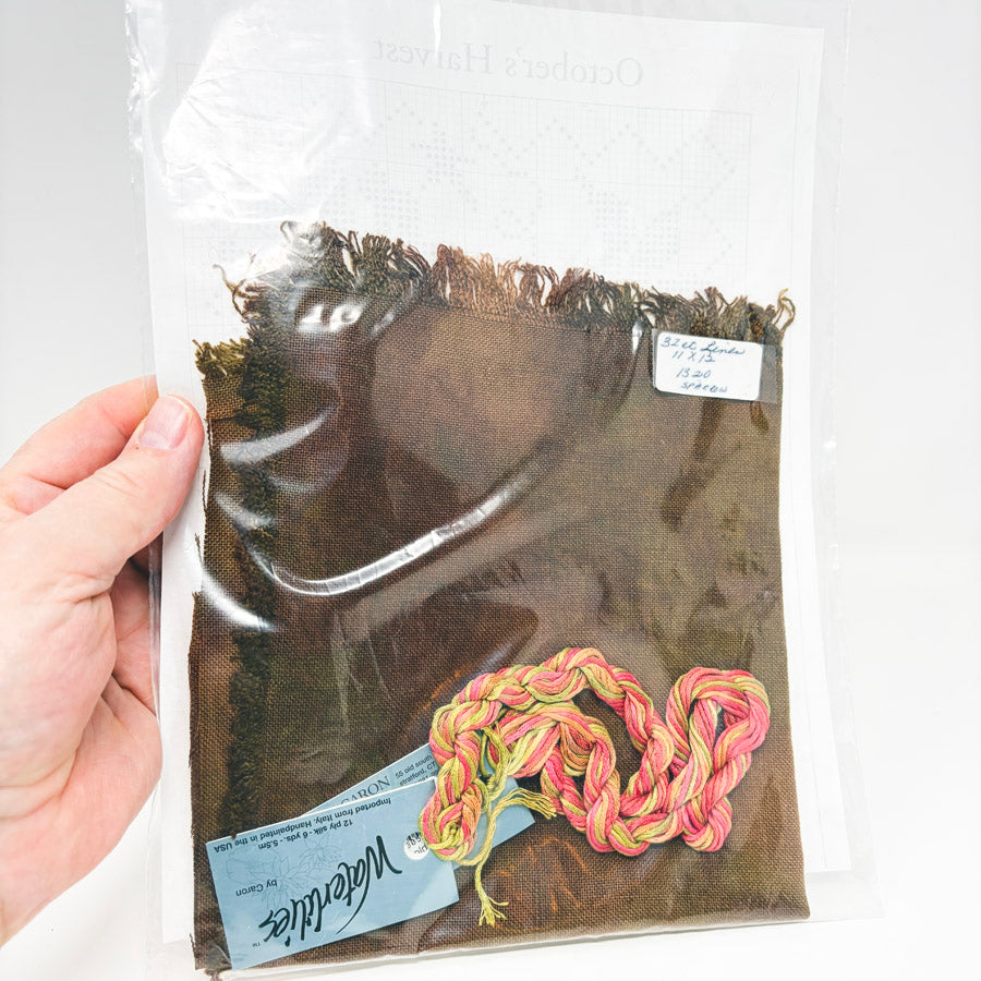 October's Harvest Counted Cross Stitch Kit