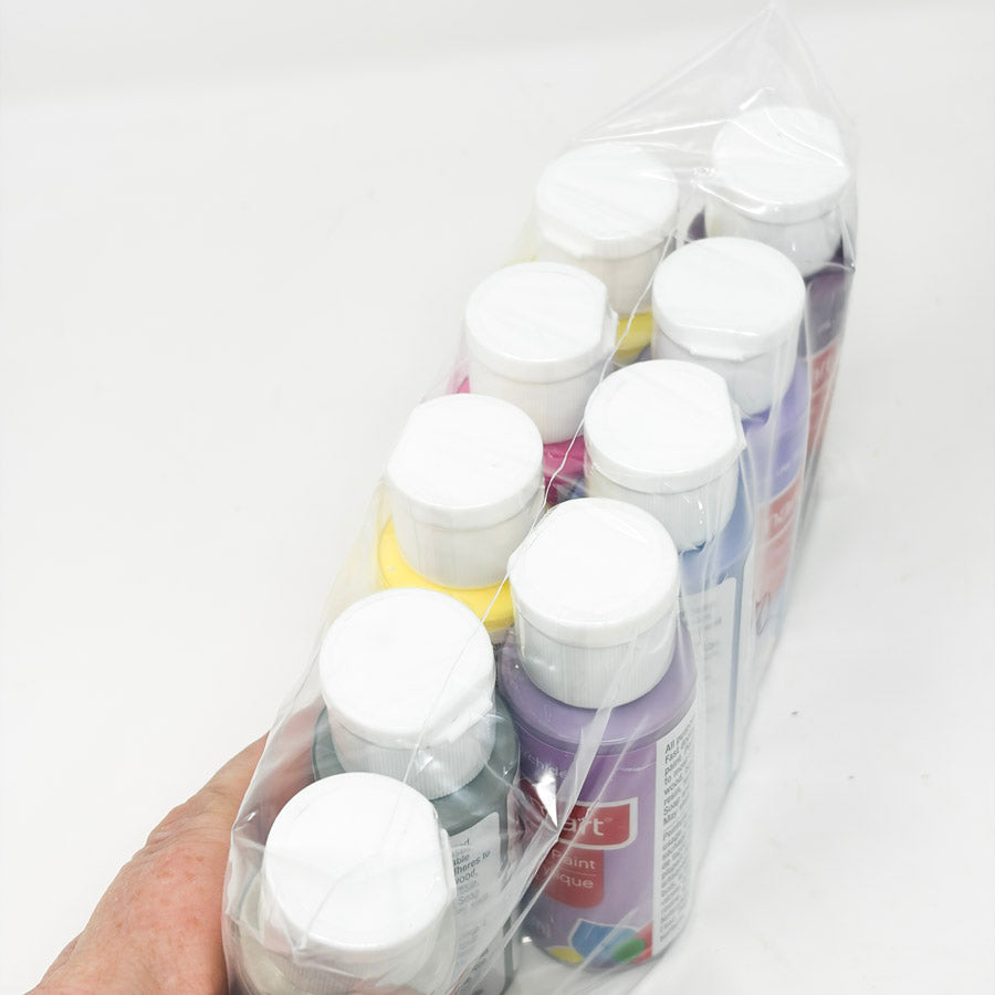 Spring Palette - Craft Smart 2oz Acrylic Paint Bundle - 9 Bottles