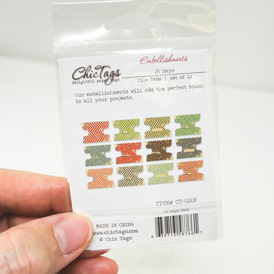 Bundle of Chic Tags Embellishments (5)