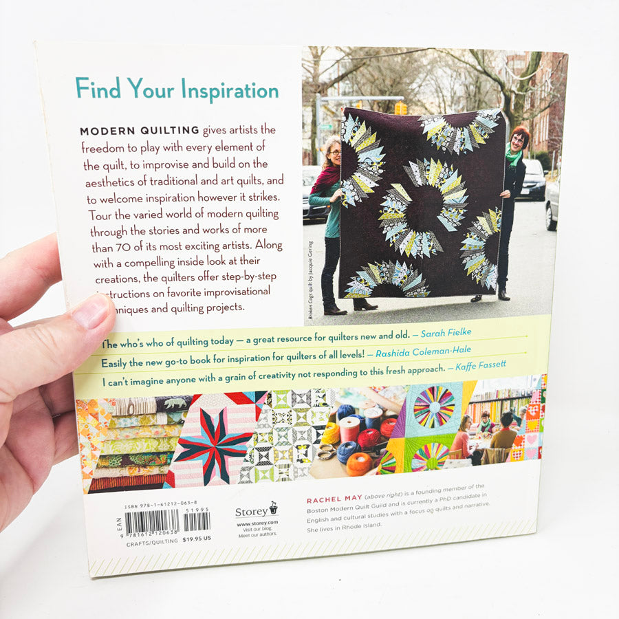 Quilting With a Modern Slant Book by Rachel May