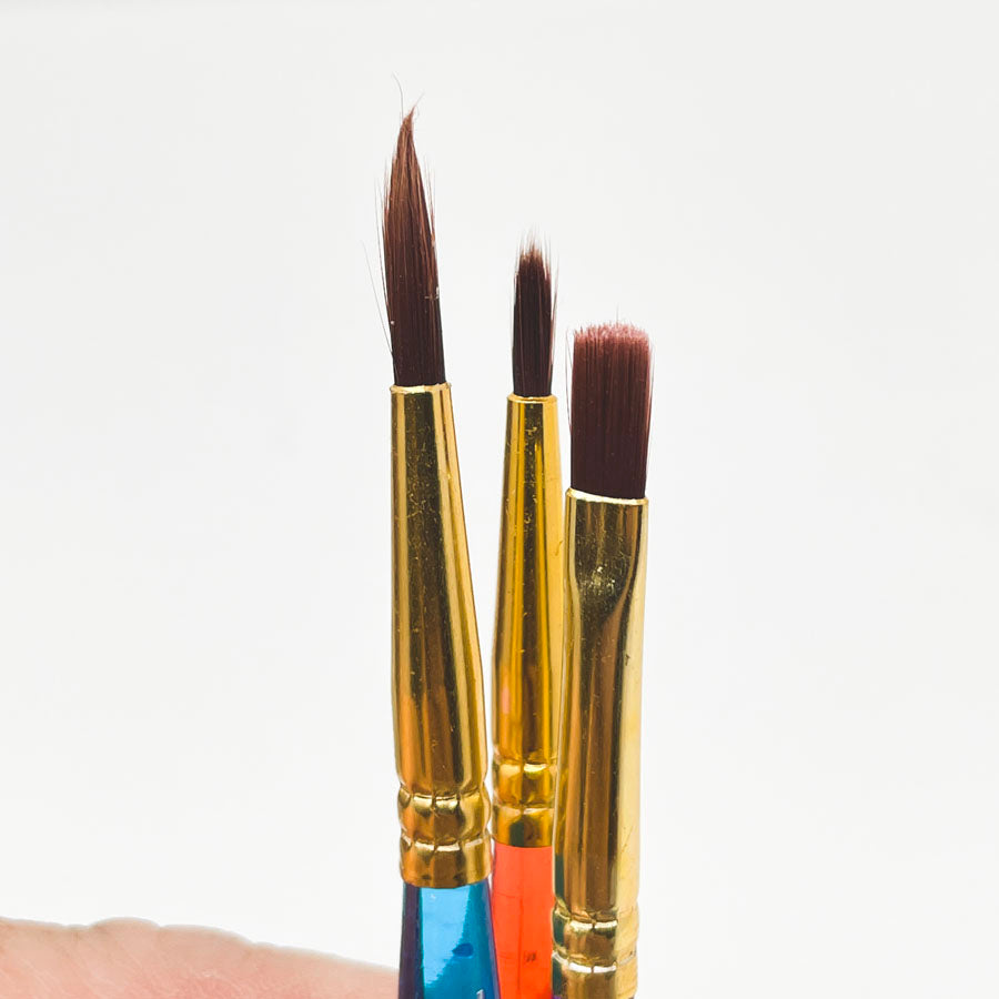 Glitter & Resin Small Paint Brush Bundle
