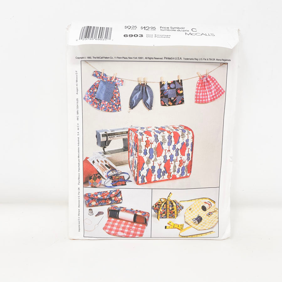 McCall 6903 – Home Organizing Sewing Pattern