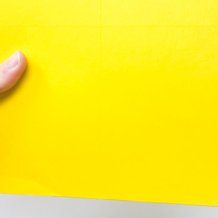 Bright Yellow Perforated Cardstock 8.5 x 11"