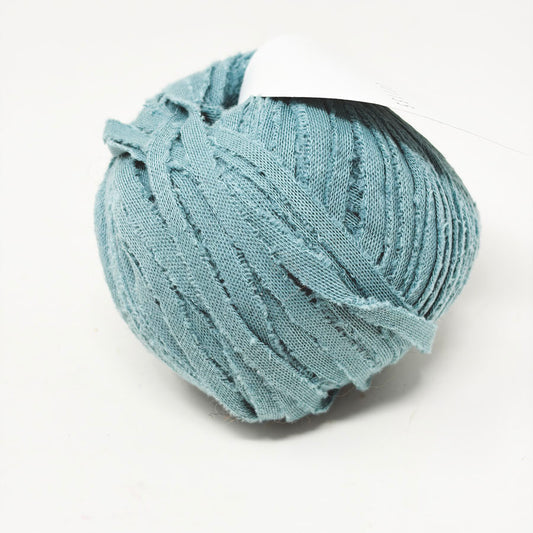 No Label Cotton Yarn in Blue Green