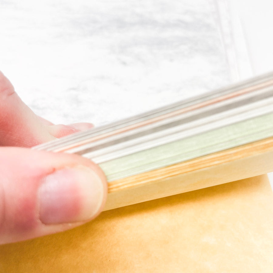 8.5 x 11" Marbled and Textured Paper Bundle