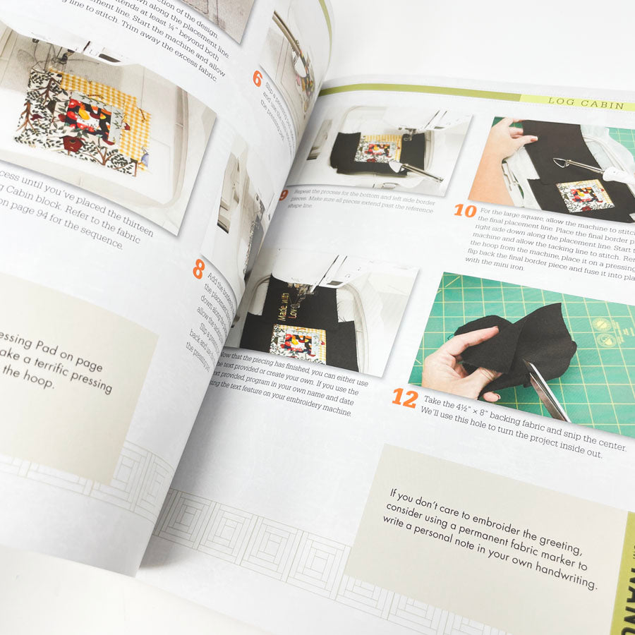 Piece in the Hoop Book by Larisa Bland