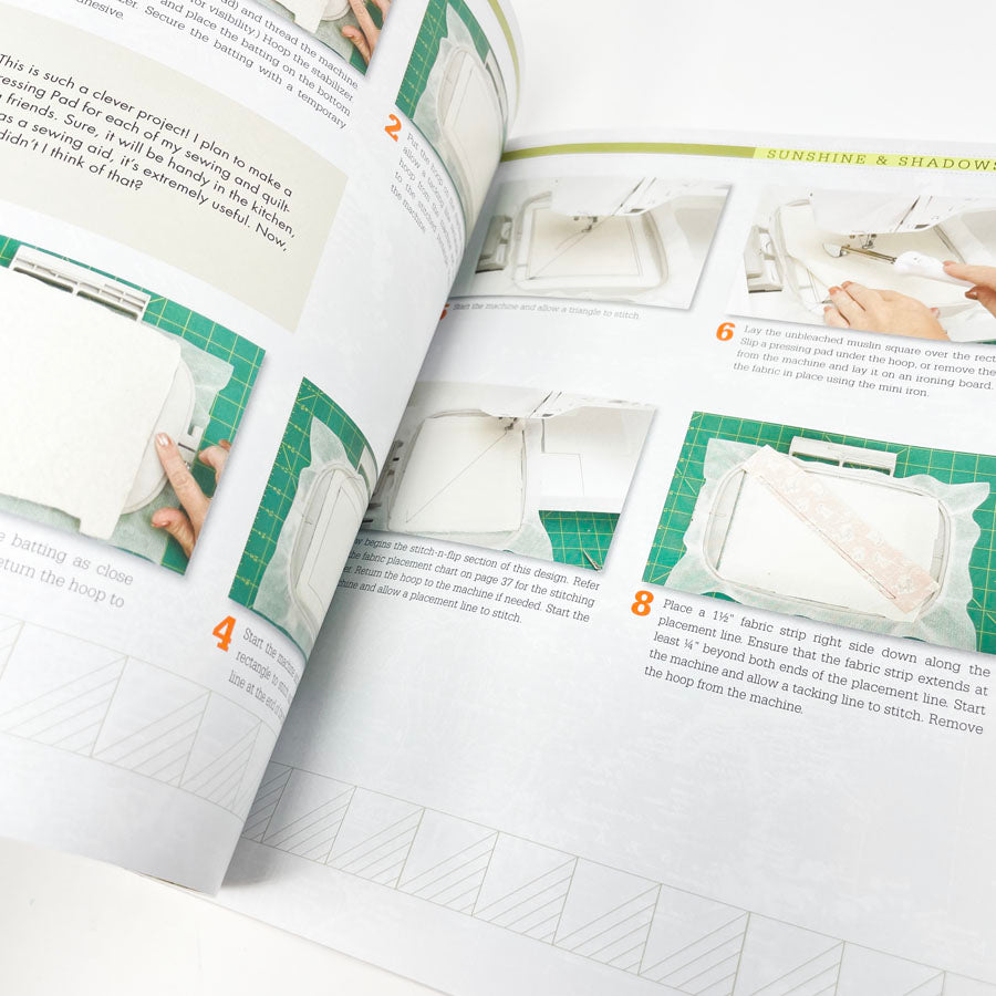 Piece in the Hoop Book by Larisa Bland
