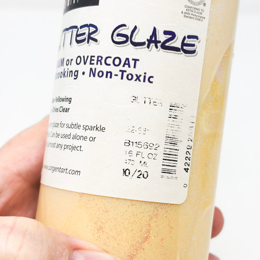 Sargent Art Acrylic Glitter Glaze